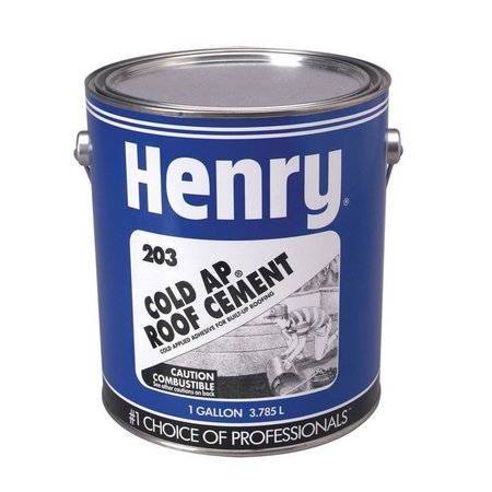 HENRY Smooth Black Asphalt ColdAp Roof And Lap Adhesive 1 gal HE203042